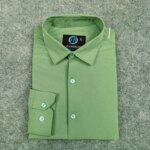 Premium 3 Piece Shirt Combo Pack (Formal / Casual) (Light Green, Sky & Blue) - Image 3