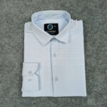 Premium 3 Piece Shirt Combo Pack (Formal / Casual) (Light Green, Sky & Blue) - Image 4