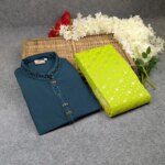 Premium Couple Set (Panjabi, Jamdani Saree) - Image 3