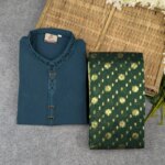 Premium Couple Set (Panjabi, Jamdani Saree) - Image 2