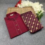 Premium Couple Set (Panjabi, Jamdani Saree) - Image 3