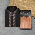 Premium Couple Set (Panjabi, Katan Saree)