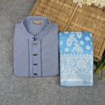 Premium Couple Set (Panjabi, Katan Saree) - Image 2