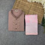 Premium Couple Set (Panjabi, Katan Saree)