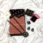 Premium Silk Katan Saree Combo Pack – Black - Image 4