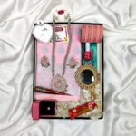 Premium Silk Katan Saree Combo Pack – Pink - Image 6