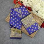 Premium Silk Katan Saree (Multiple Colors Available) - Image 2