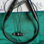 RECRSI RE-NY028 Hanging Neckband Earphone - Black - Image 3