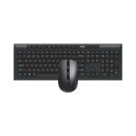 Rapoo 8210M Multi-Mode Wireless Keyboard & Mouse Combo – Black - Image 2