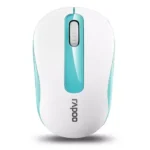 Rapoo M10 Wireless Optical Mouse – White - Image 4