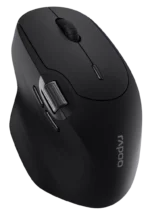 Rapoo MT560TM Multi-Mode Wireless Ergonomic Mouse – Black - Image 3