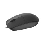 Rapoo N100 Wired Optical Mouse – Black - Image 3