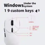 Rapoo VT1 Pro Dual-Mode Gaming Mouse – Black - Image 4