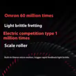 Rapoo VT1 Pro Dual-Mode Gaming Mouse – Black - Image 6