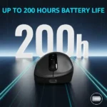 Rapoo VT3 Pro Wireless/Wired Lightweight Gaming Mouse – Black - Image 6