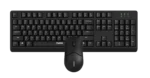 Rapoo X1500 Wireless Keyboard & Mouse Combo – Black - Image 2
