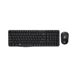 Rapoo X1800S Wireless Keyboard & Mouse Combo – Black - Image 2