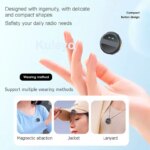 SX21-New 2-in-1 Wireless Lavalier Microphone – Dual Mic Setup for Crystal Clear Mobile Recording - Image 4