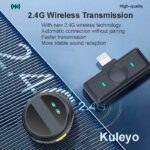 SX21-New 2-in-1 Wireless Lavalier Microphone – Dual Mic Setup for Crystal Clear Mobile Recording - Image 5