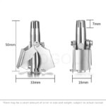 Support COD Manual Nose & Ear Hair Trimmer Stainless Steel - Image 3