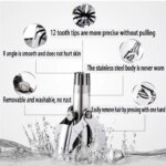 Support COD Manual Nose & Ear Hair Trimmer Stainless Steel - Image 4