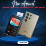 Tinstar T666 Dual sim supported Card phone Golden color - Image 3