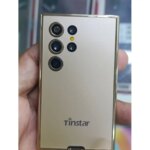 Tinstar T666 Dual sim supported Card phone Golden color - Image 6