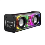 V8 Transparent Mechanical TWS Subwoofer Wireless Bluetooth Speaker