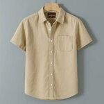 kaizar cotton Half sleeves Shirt For Men's - Image 2