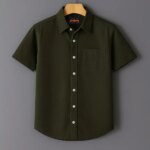 kaizar cotton Half sleeves Shirt For Men's - Image 2