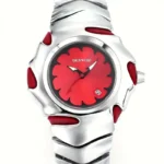 DENVOSI Premium Metal Watch – Bold Design (Red Dial) - Image 4