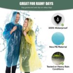 Unisex Pocket Rain Coat – Waterproof & Portable - Image 5
