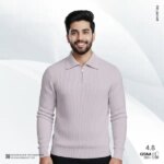Men's Rib high Neck Sweater