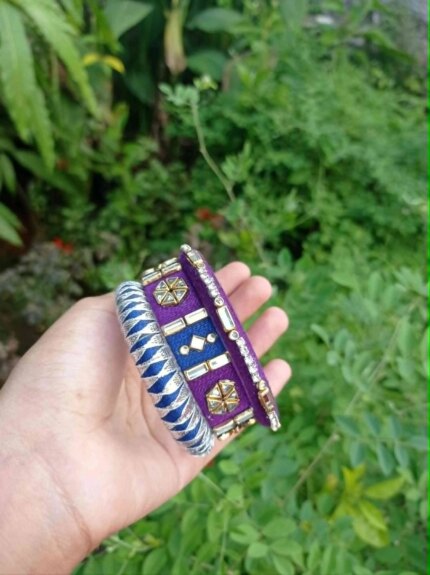 কুন্দন চুড়ির সেট