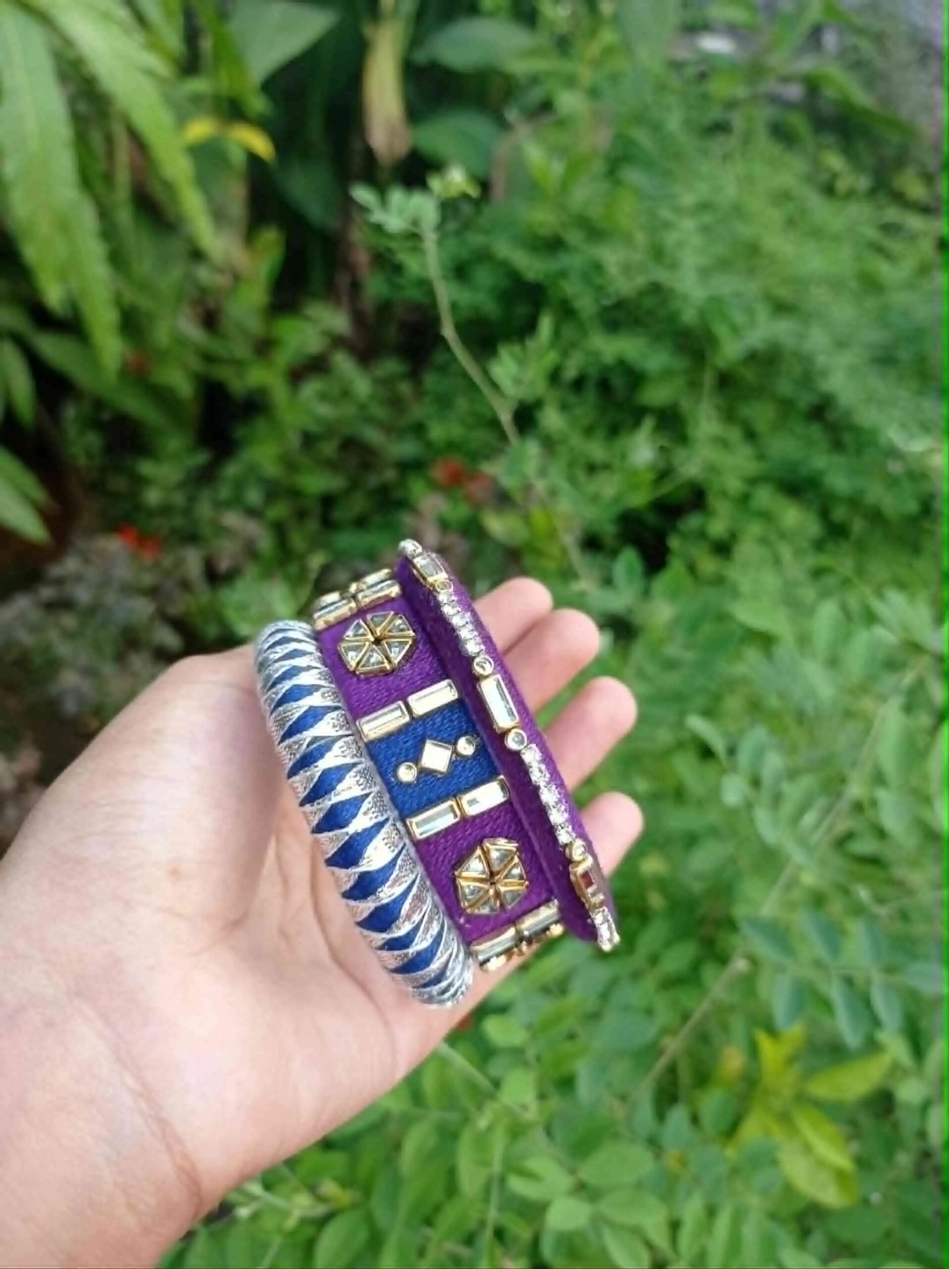 কুন্দন চুড়ির সেট