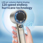 M11 Handheld Fan Portable Bladeless Mini Fan rechargeable - Image 4