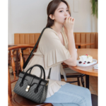 Newest High Quality MK Design American Bag Luxury Women's Handbags(Black) - Image 3