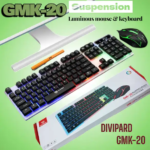 GMK-20 Gaming Mouse Keyboard Combo – RGB Backlit for Laptop & Desktop