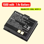 Rechargeable Battery 1500mAh for Goojprt 58mm POS Printer MTP-II & PT210