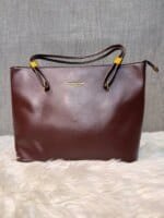 Minimalist Large Tote Bag for Women – Elegant Leather Shoulder Handbag for Work & Everyday Use (Black, Beige, Cream, Brown) - Image 18
