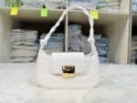 Chic Mini Crossbody Bag for Women – Stylish Leather Shoulder Purse with Gold Clasp (Black, White, Pink, Green, Beige) - Image 13