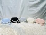 Elegant Shell Shape Pearl Handbag for Women – Trendy Crossbody & Shoulder Mini Party Bag (Blue, White, Pink, Ash) - Image 7