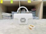 Luxury Mini Top Handle Handbag for Women – Elegant Rhinestone Buckle Crossbody Purse (Pink, Black, Green, White, Orange) - Image 20