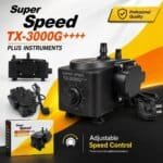 Super Speed TX-3000G++++ High Pressure Gas & Air Pump | Adjustable Mini Compressor