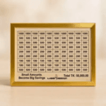 Wooden Money Saving Box (Piggy Bank) 50,000 tk