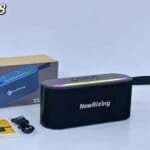 NewRixing NR - 9908 Portable Bluetooth Speaker with RGB Light - Image 2