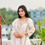 Women's Premium White Embroidered Salwar Kameez Set with Dupatta | Elegant Party Wear Pakistani Style Dress