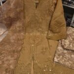 Premium Golden Embroidered 3 Piece Suit | Luxury Sequins Work Salwar Kameez for Women