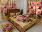 7/8 Water Proof Premium 3D Design Bed Sheet - Image 2