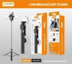Plokama LIVE-K9 Pro 1700mm Ultra Long Selfie Stick with Tripod Stand & Ring Light – Adjustable, Portable for Mobile Vlogging & Live Streaming - Image 4